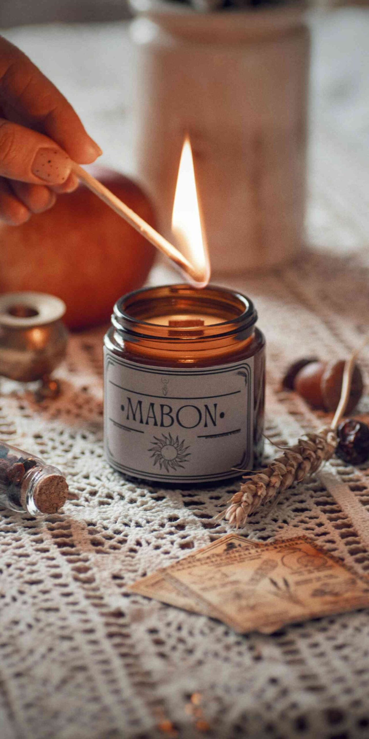 Beige Minimalista Motivacional Jardín Zen Post de Instagram (49) (800 x 1600 mm)